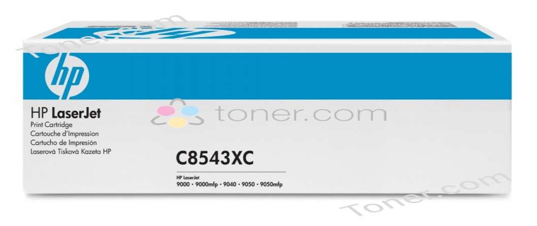 Tóner HP C8543XC Negro (43X, 30,000 páginas)