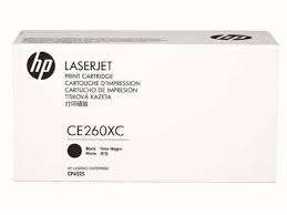 Tóner HP CE260XC Negro (649X, 17,000 páginas)