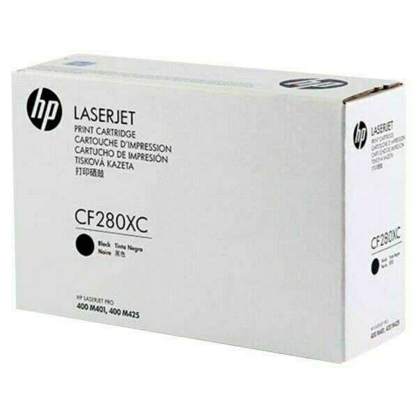 Tóner HP CF280XC Negro (80X, 6,900 páginas)