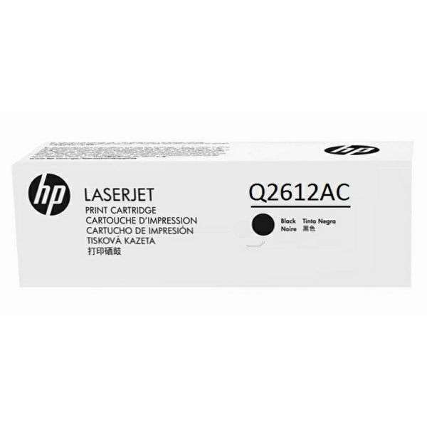 Tóner HP Q2612AC Negro (12A, 2,000 páginas)