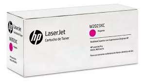 Tóner HP W2023XC Magenta (414X, 6,000 páginas)