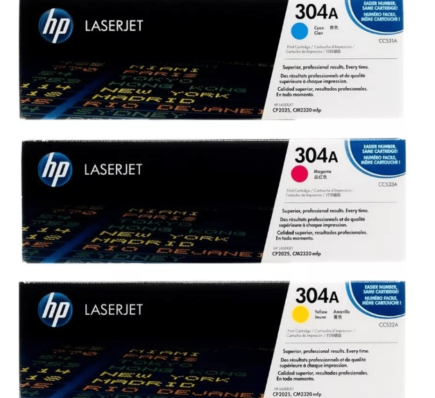 Tóner HP 304A Magenta (CC533A, 2,800 páginas)