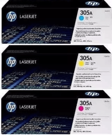 Tóner HP 305A Magenta (CE413A, 2,600 páginas)