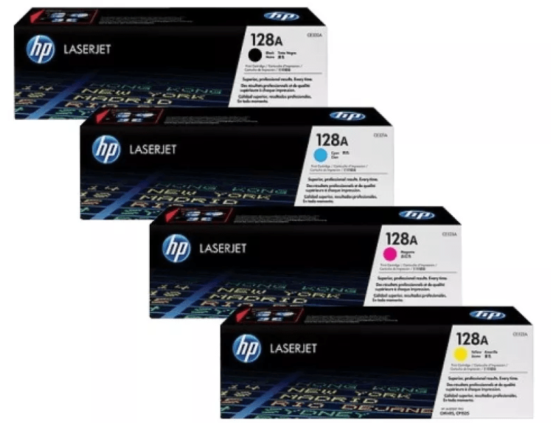 Tóner HP 128A Magenta (CE323A, 1,300 páginas)