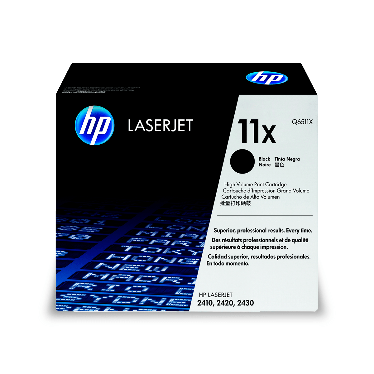 Tóner HP 11X Negro (Q6511X, 12,000 páginas)