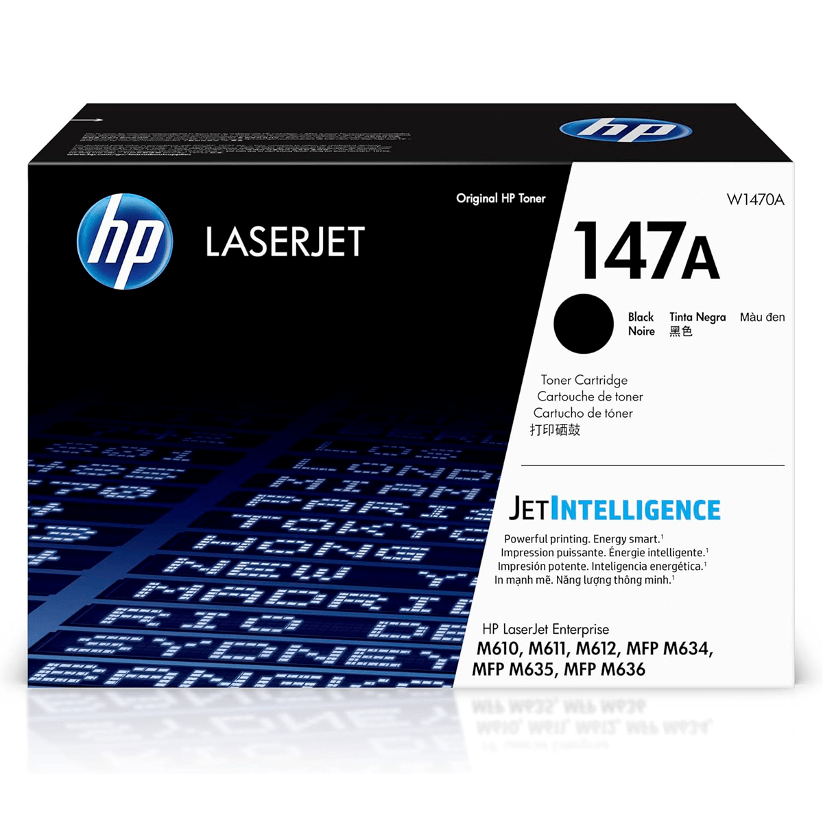 Tóner HP 147A Negro (W1470A, 10,500 páginas)